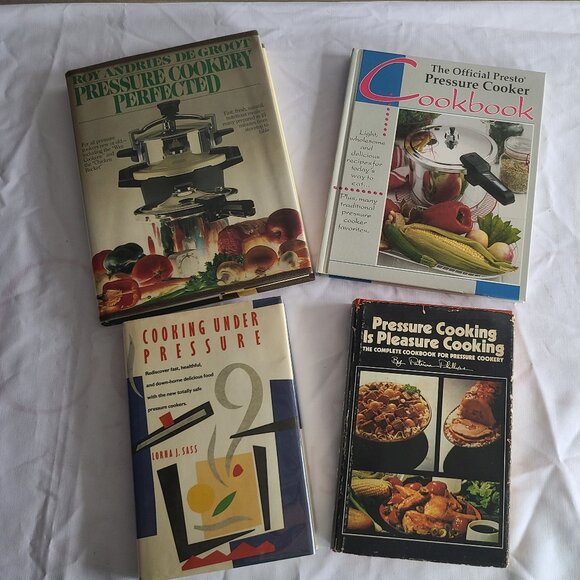 2 Book Set-Official Presto Pressure Cooker Cookbook & Pressure Cookery Perfected - Picture 10 of 10